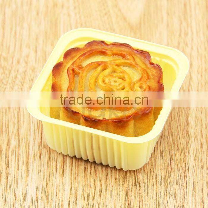 Cheap disposable small plastic mooncake, mini cake inner tray
