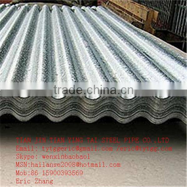 Cold Rolled Galvanized Corrugated Steel Roofing Sheet