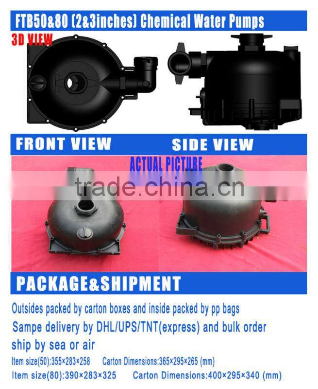 Centrifugal Chemical Pump(2 Inches) with plastic Use in industry