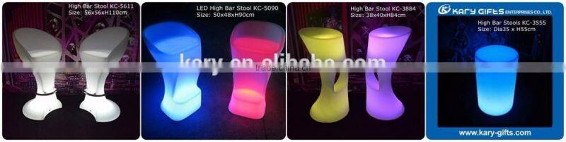 plastic led bar furniture commercial used counter height bar stools