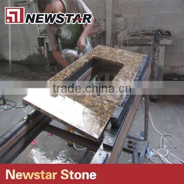 Customized Kitchen Countertop Solid Color Granite Countertop