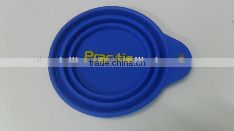Collapsible Silicone Dog Bowls
