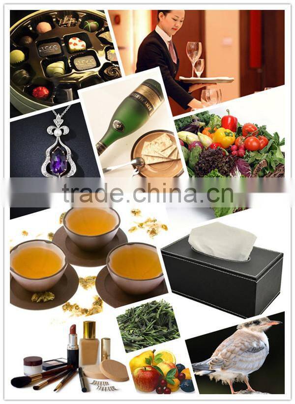 Oval laser cut decor balsa wood box for gift