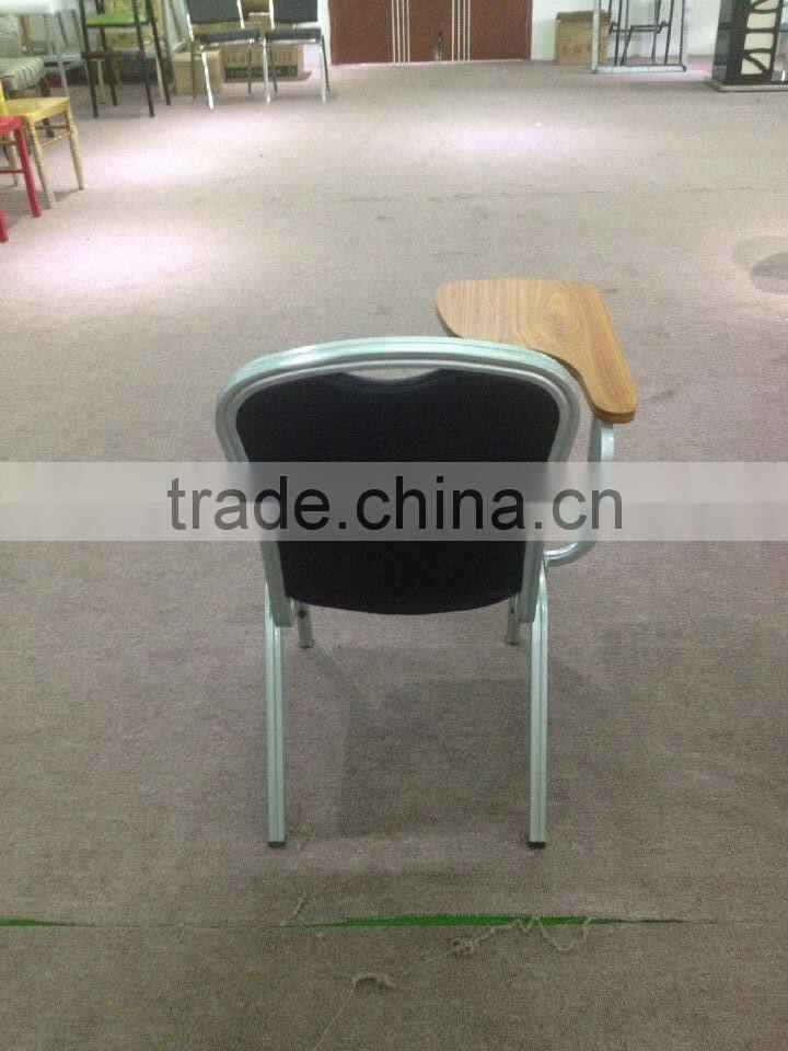 conference chair with a tablet/meeting room chair with wordpad
