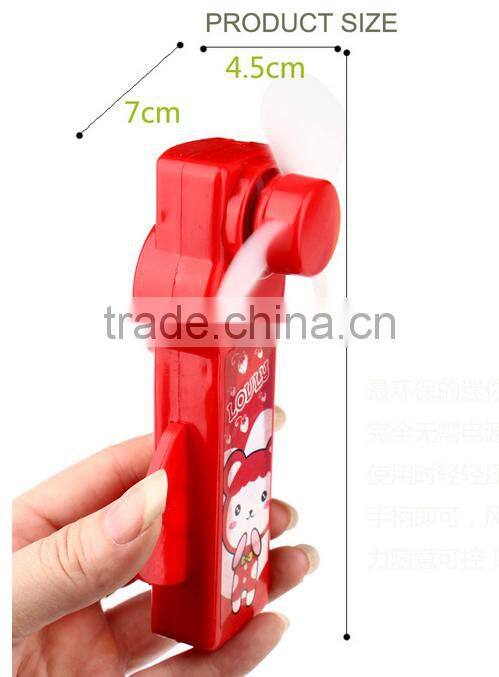 cheap plastic mini handy fan for kids in summer