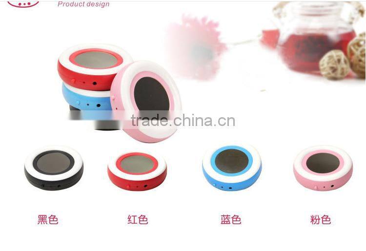 New Arrival mini portable Rainbow USB Powered Cup Warmer Cup Heater Pad Coffee Tea Mug Warmer Heater