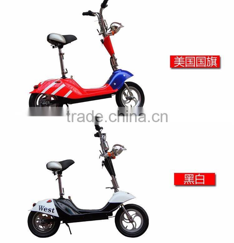 New Arrival Unique Prince Head Dolphin Electric Scooter With Seat, Mini Folding Electric Scooter For Adult/Student