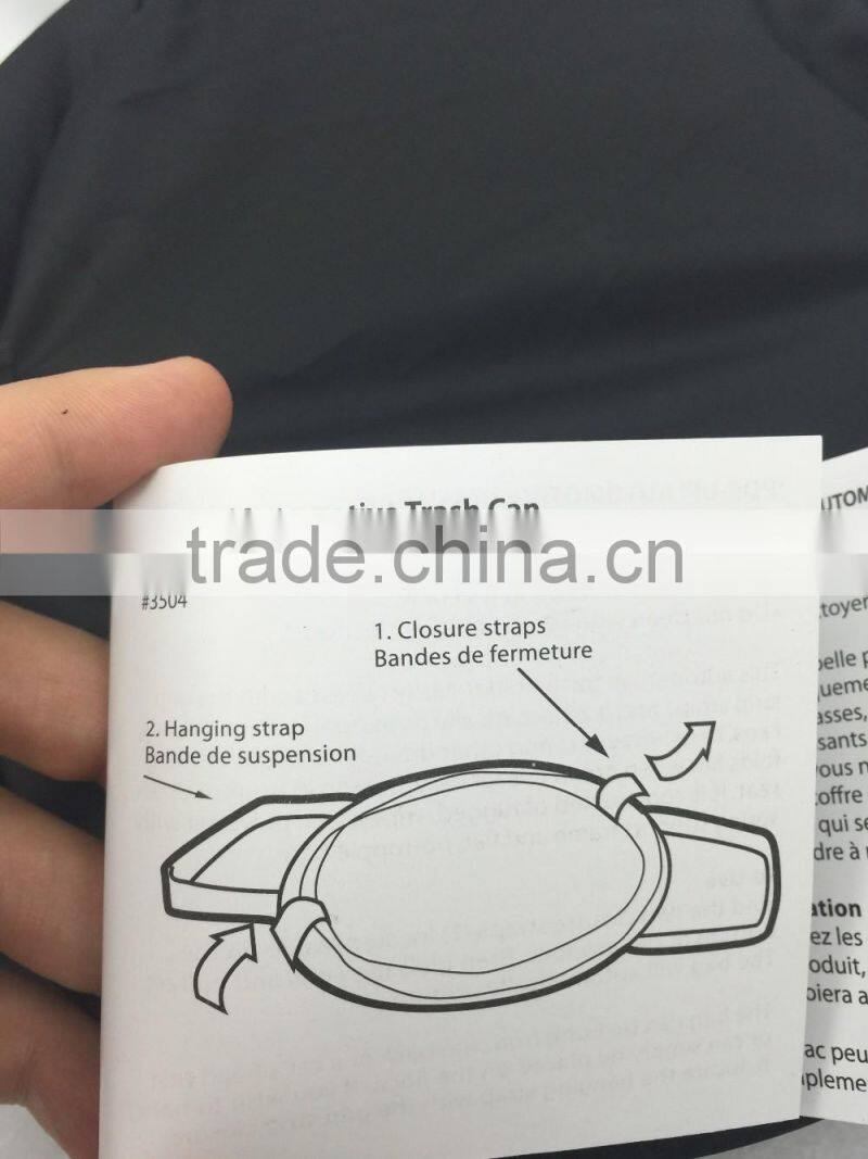 Pop up Automotive Trash Can for car/Leakproof Pop-Up Car Trash Bag/Pop-up Leak Proof Trash Can