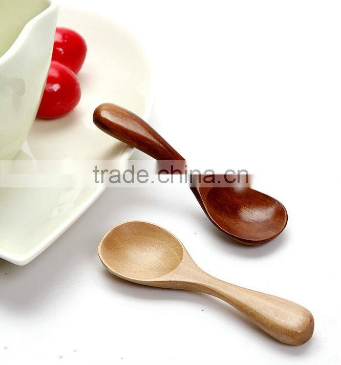 new design baby Wooden dinnerware forks knives Children tableware