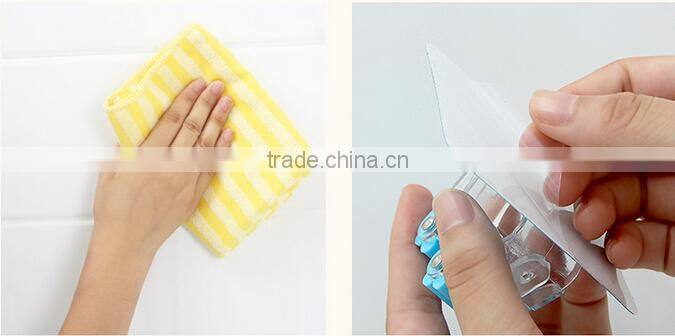 Wholesale Stock Magic Wall Suction Plastic Mop Handle Storage Holder