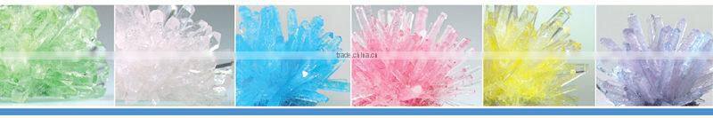 DIY handmade gifts for kids - Crystal Growing Kit Flower