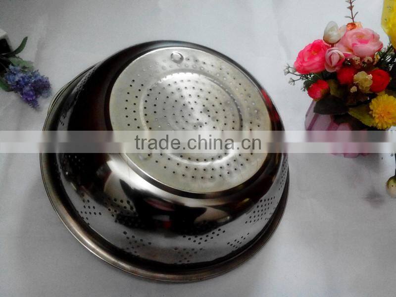 stainless steel salad bowl