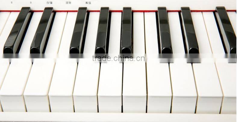 Cheap new design hammer action keyboard teaching electric piano