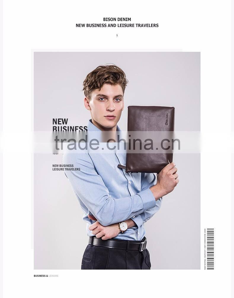 Portable Luxury genuine Cowhide Leather Clutch Small Evening Bag