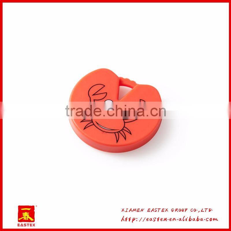 Cartoon round food sealed clips