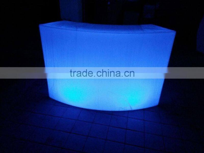 glow led bar / led bar counter / portable bar counterPortable Led Light BarHigh Top Cocktail Table