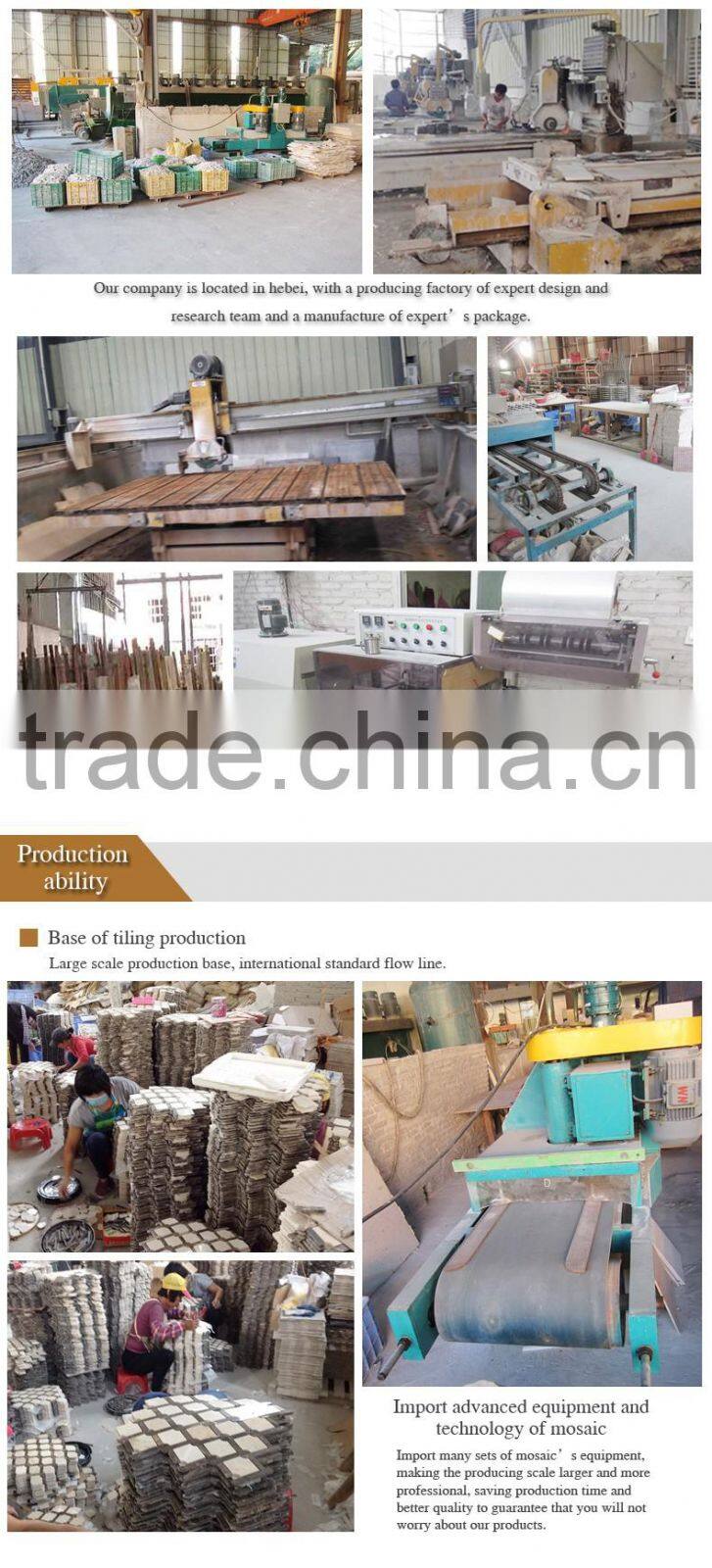 MM-CV254 Ecofriendly interior design natural stone white marble hexagon shape stone mosaics