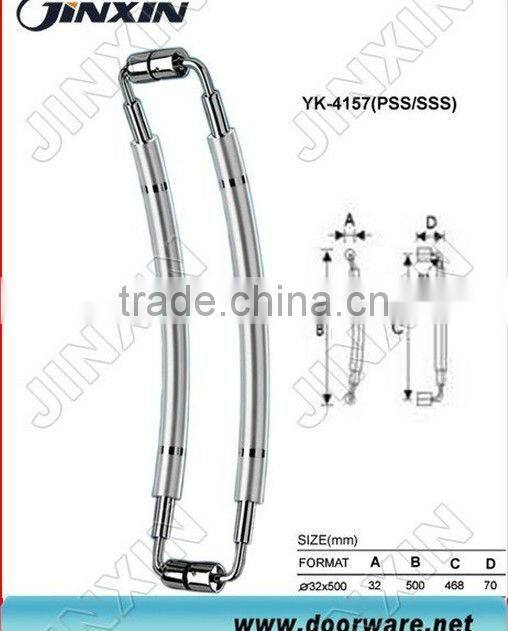 JINXIN pretty beautiful design mirror finished american style door handle