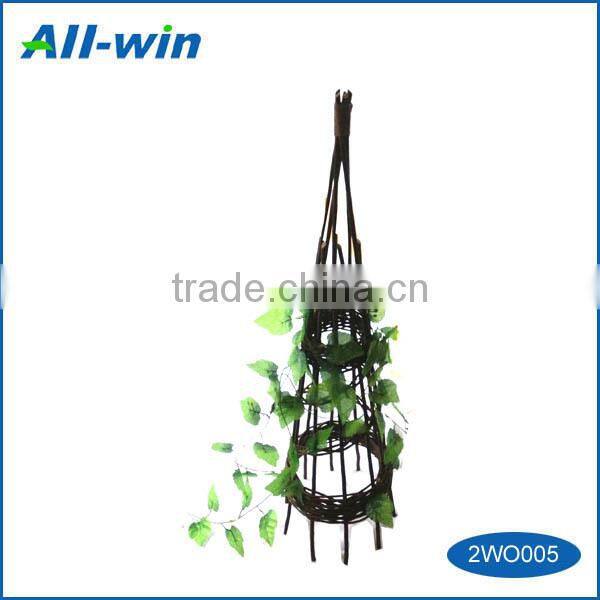 Hot sale garden & indoor decorative different size avaliable willow planting support