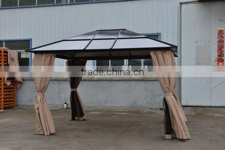 Hot Sell Alum. Polycarbonate Gazebo Outdoor Gazebo