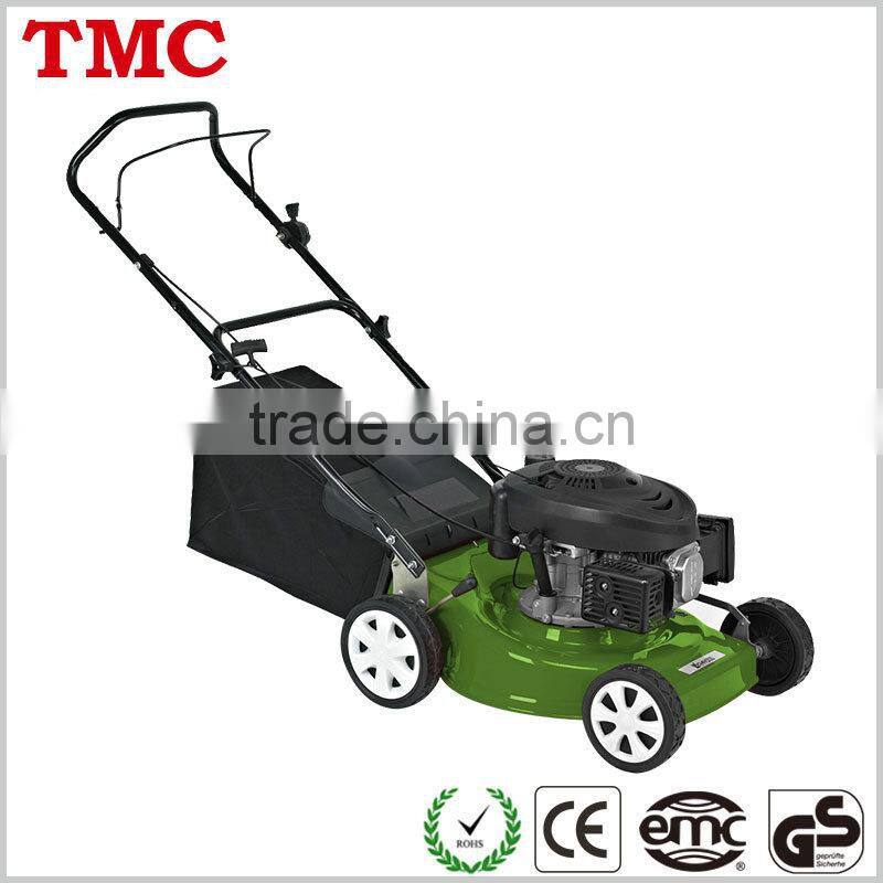 18" Steel Deck Gasoline Lawn Mower with Hand Push