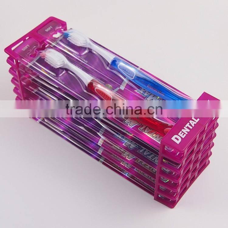 Soft Big Rubber Handle Toothbrush Non-slip Handle Toothbrush Teeth Care