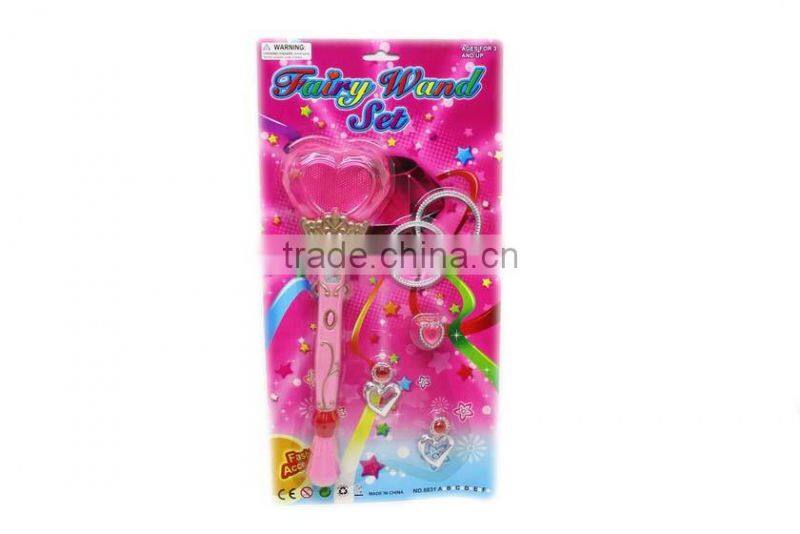 girl party play flashing magic stick fairy toy