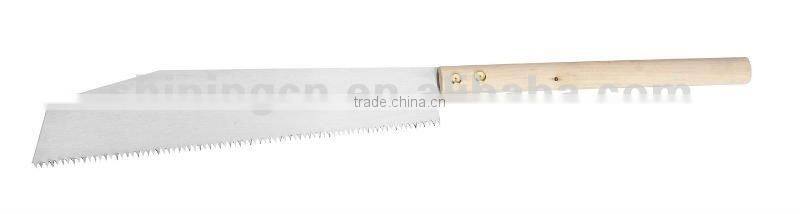 wooden hand saw for cutting wood