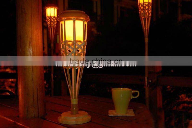 solar tiki torch light