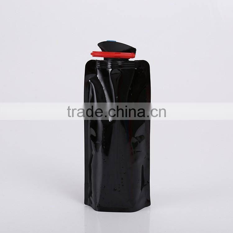 New Duck Mouth Portable Folding Aluminum Foil Bag Of Water Kettle Creative Outdoor Folding Water Bottle