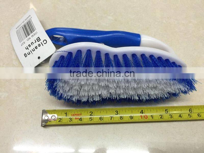 2015 high quality cheap price handheld cleaning brush, multi-colors plastic cleaning clothes brush