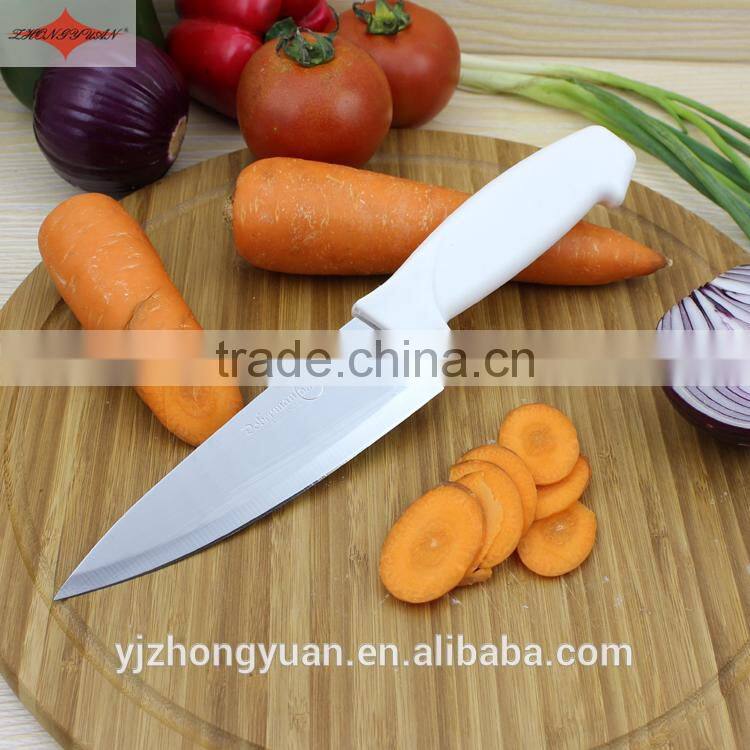 ZY-B10514 6 inch stainless steel chef kitchen knife with comfortable PP handle