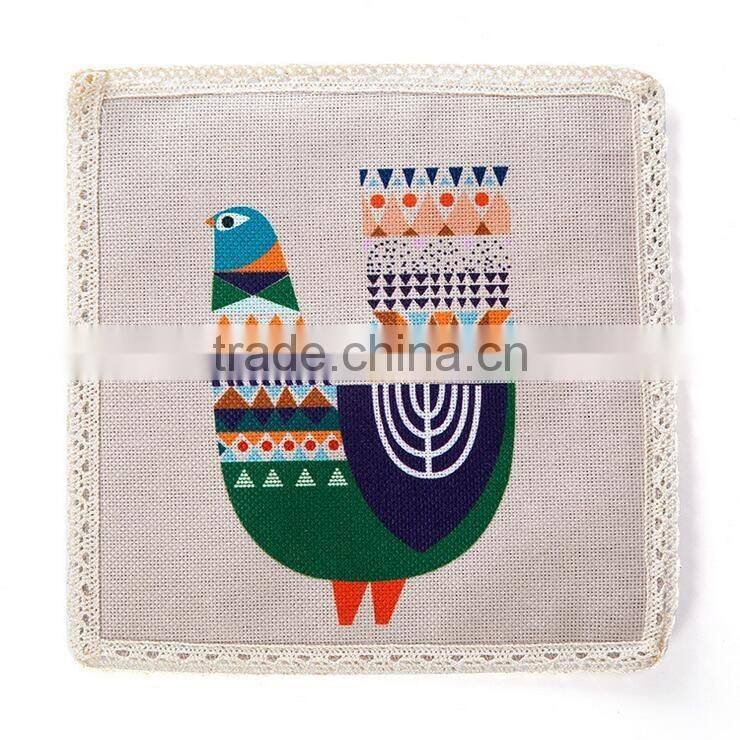 Fashionable Home Decoration Dinner Napkin Linen Cotton Folding Design Napkin Serviette