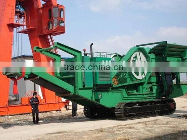 high tech crawler crusher plant for mining