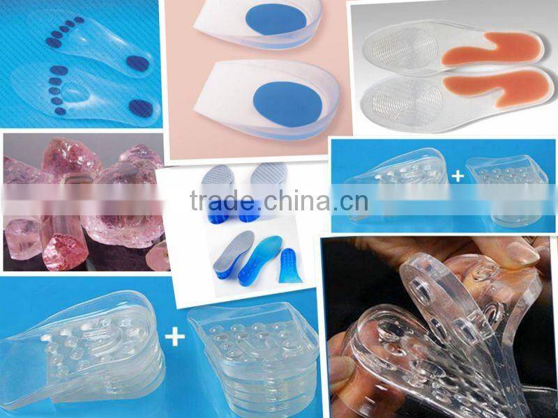 fashion design Liquid silicone gel-hell shoe pad