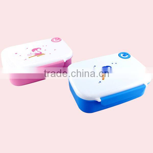 750ML Rectangular Vacuum Seal Lunch Box Plastic