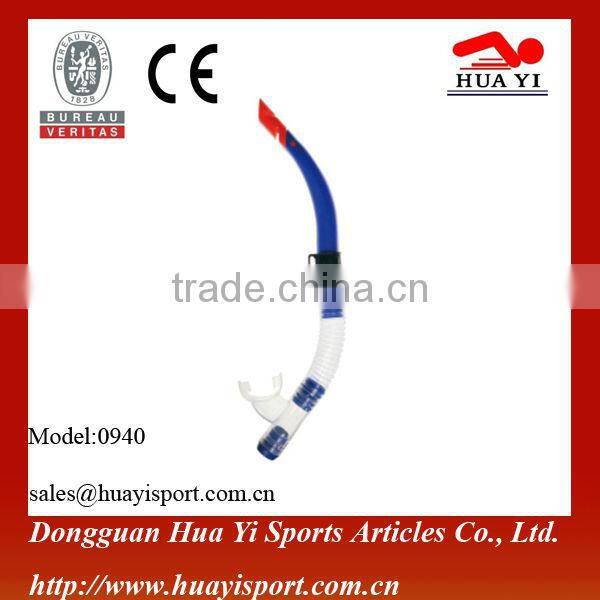 Popular fashionable beautiful oem printing logo pvc diving snorkel