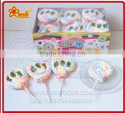 Hot Sale Strawberry Shape Marshmallow With Fruity Jam