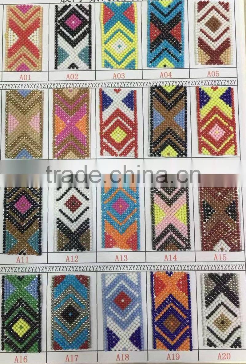 wholesale 2017 newest design and popular epoxy resin rhinestone cabochan