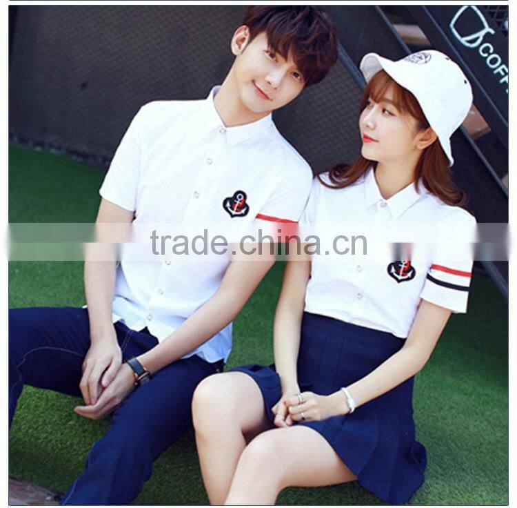 Fantasy Girls And Boys Summer High School Uniform Costume