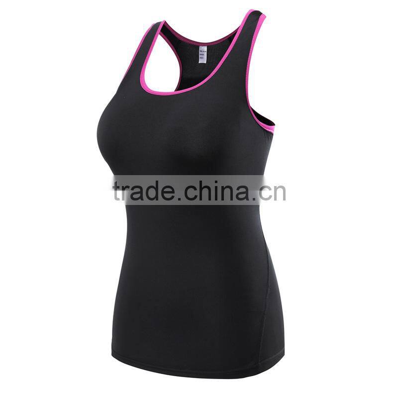 Custom Made wholesale athletic women fitness tank top