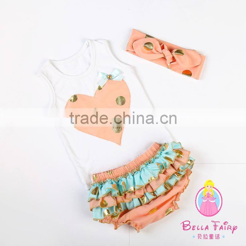 Baby Outfits Kids Clothes Set Girls Boutique Set Toddler Valentine's Day Outfit Children's Clothing Set