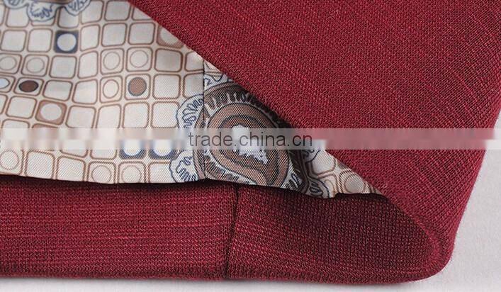 GZY fashion men wine color suit wholesale