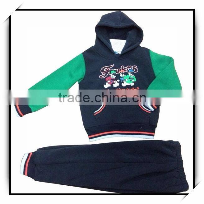 boys fleece set wholesale sports clothes