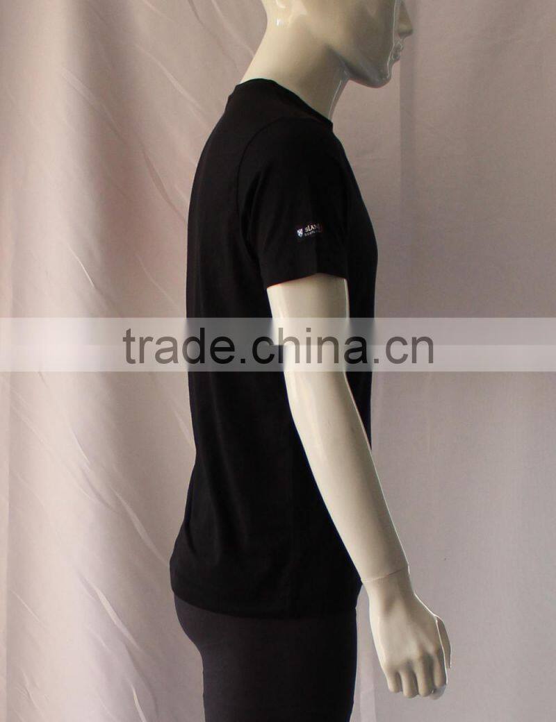 Black cotton t shirts men
