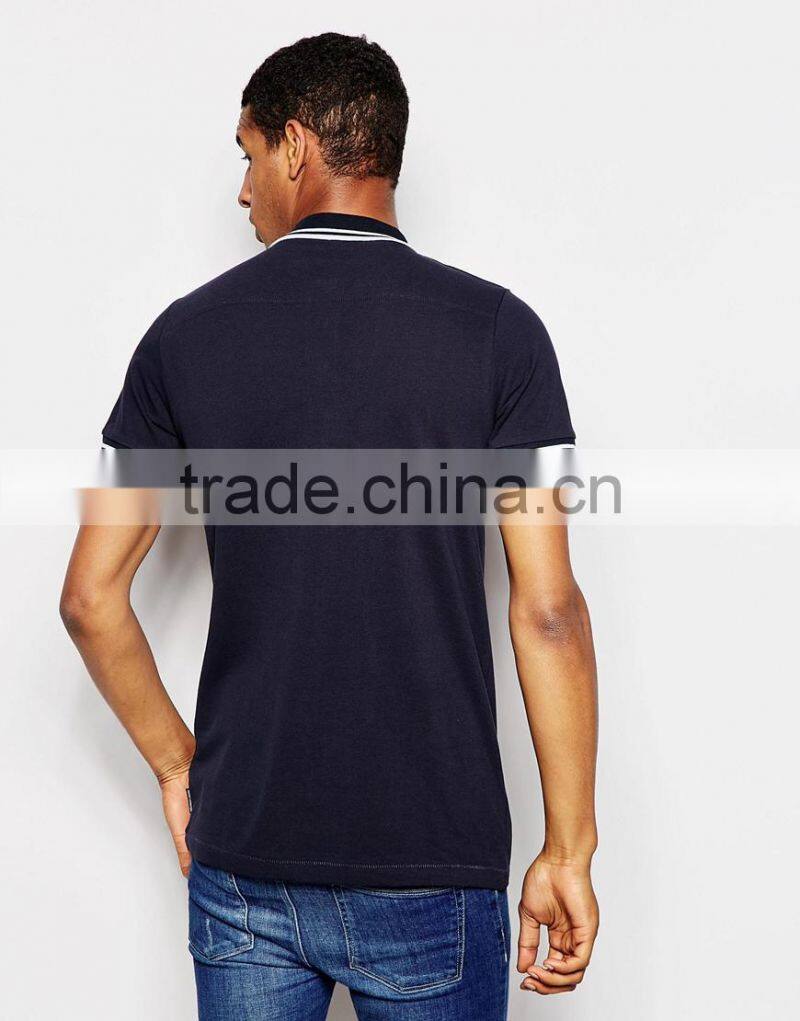 Tipped China Factory Wholesale Polo Shirt PS0118A