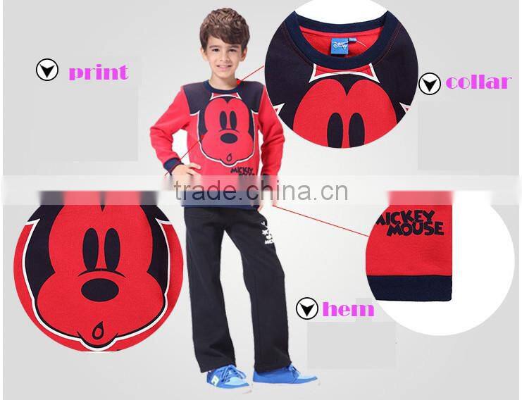printed cartoon child clothing custom