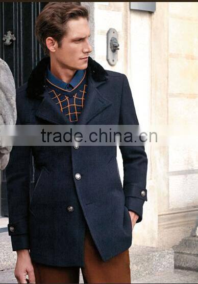 2014 fashionable high quality cheap price classical design men coat