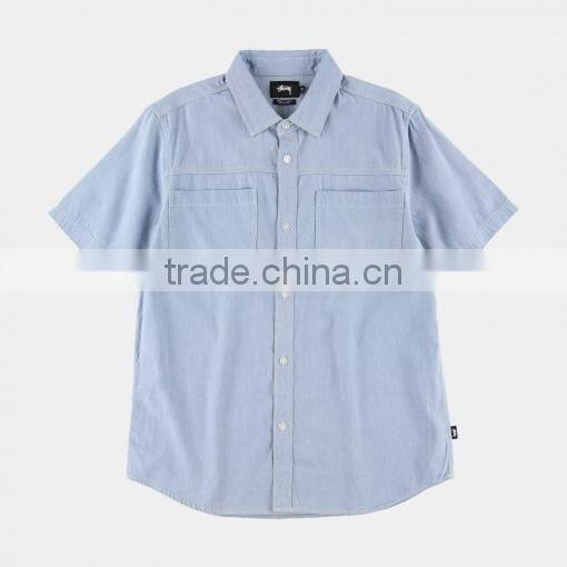 Big Pocket Denim Shirt