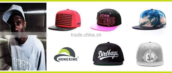 Custom logo cotton black washed sublimation bucket hat